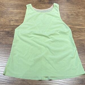 Ivivva by Lululemon Light Greeny yellow bright lightweight Tank Top